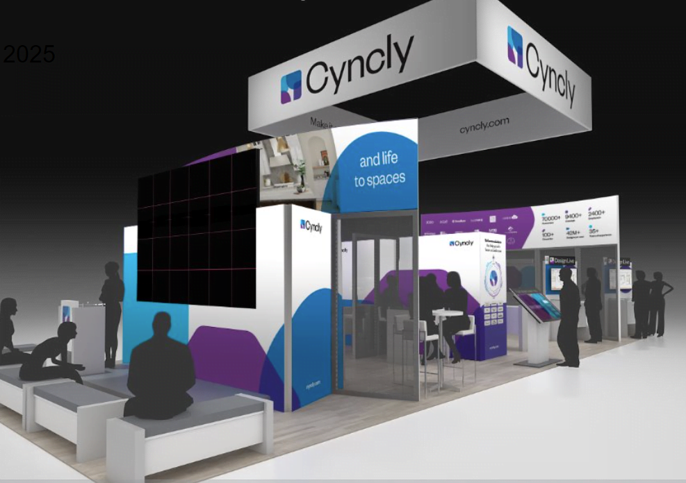 Cyncly KBIS booth