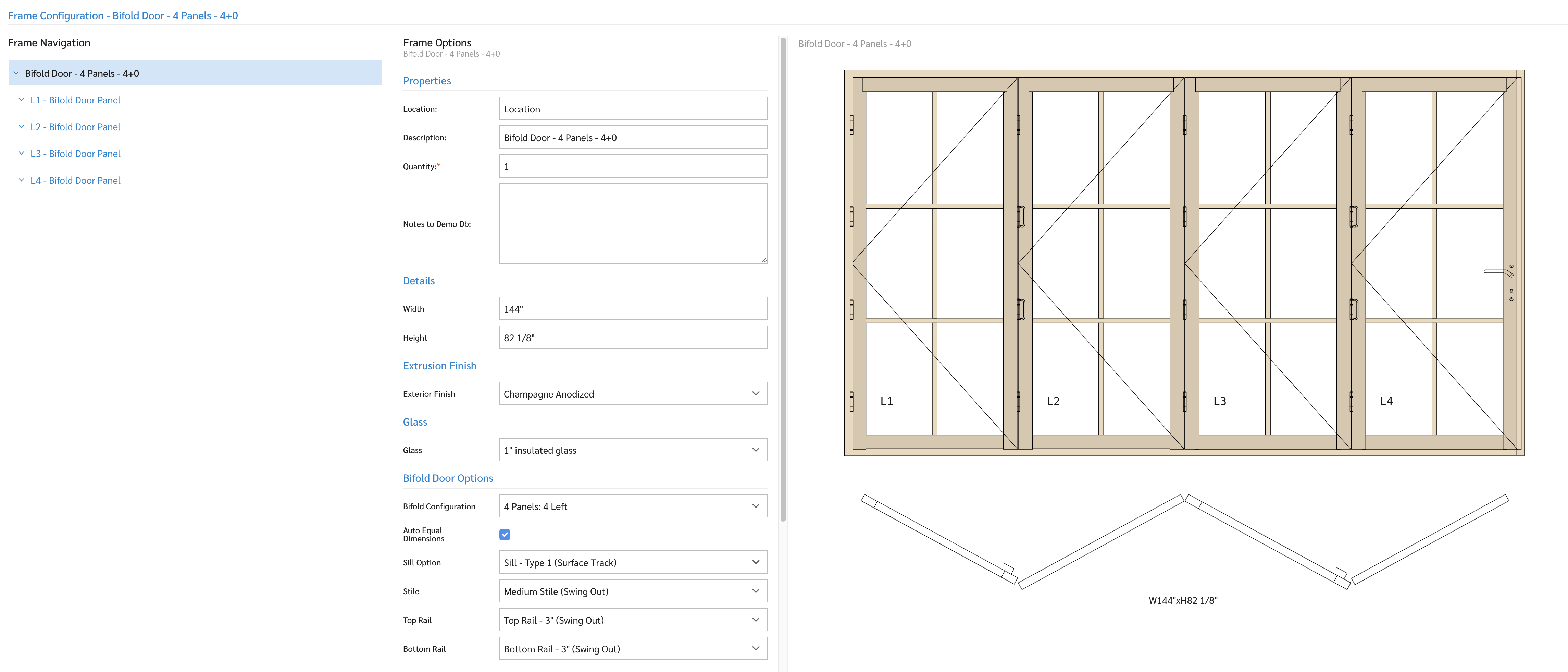 Screenshot of B2B eCommerce in action.